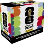 2026 Panini FIFA World Cup Sticker Box – 25 Packs with Amazon Parallel Inserts | Official Licensed Collection | Ships from Amazon Warehouse | Amazon Pay Accepted