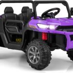 12V 2-Seater Kids Electric Ride-On UTV with Parent Remote, Dump Bed, Music & Rocking Function