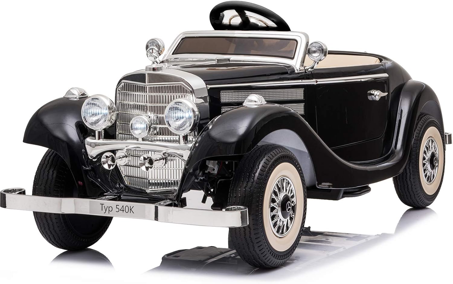 12V 14Ah Kids Electric Ride-On Car with Parent Remote Control, Mercedes-Benz Inspired Design