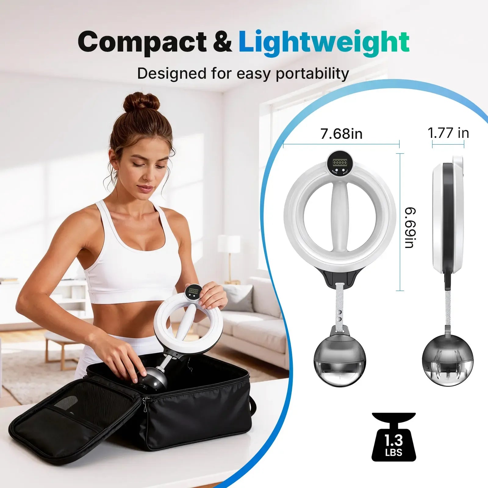 Merach 360° Rotating Wrist & Forearm Trainer - Image 7
