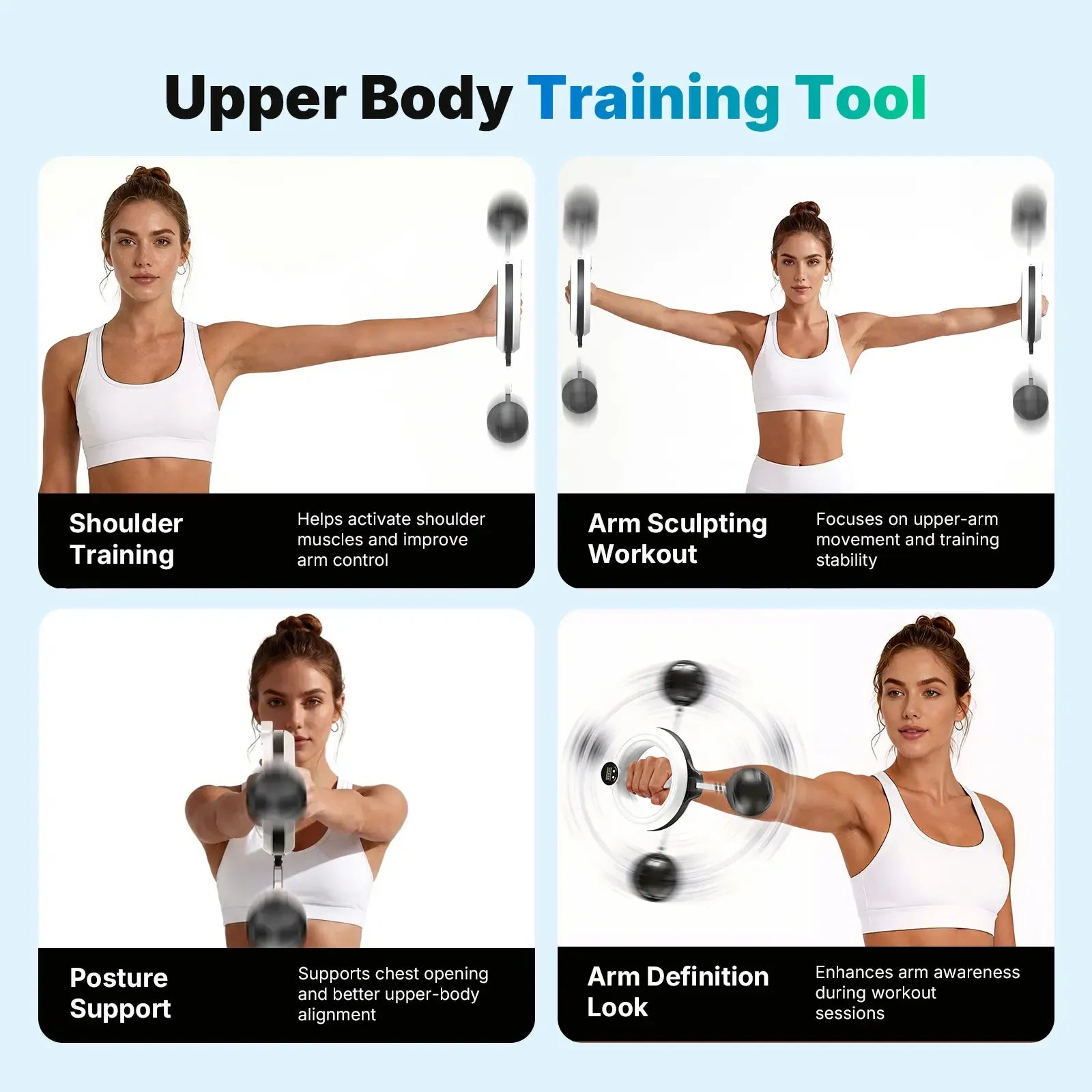 Merach 360° Rotating Wrist & Forearm Trainer - Image 9
