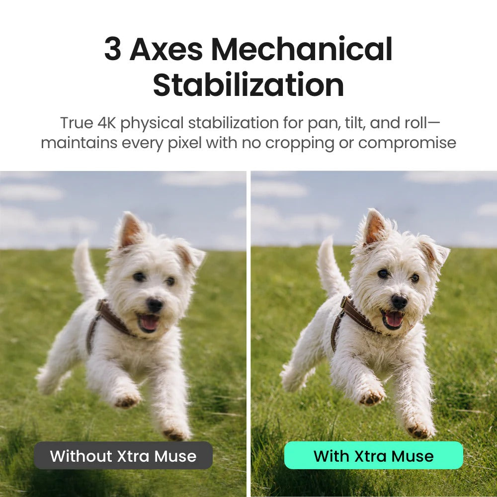 Xtra Muse: 4K/120fps Pocket Gimbal Camera with 1" CMOS Sensor - Image 5