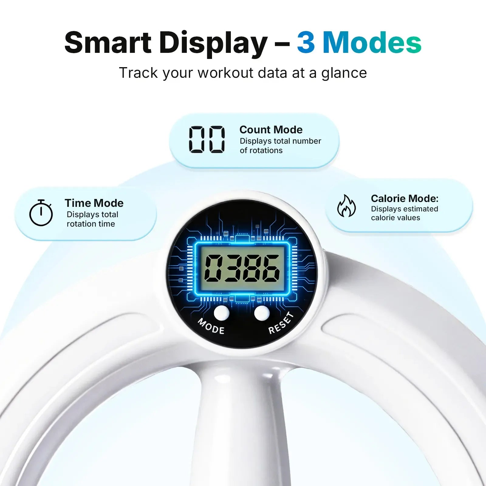 Merach 360° Rotating Wrist & Forearm Trainer - Image 4